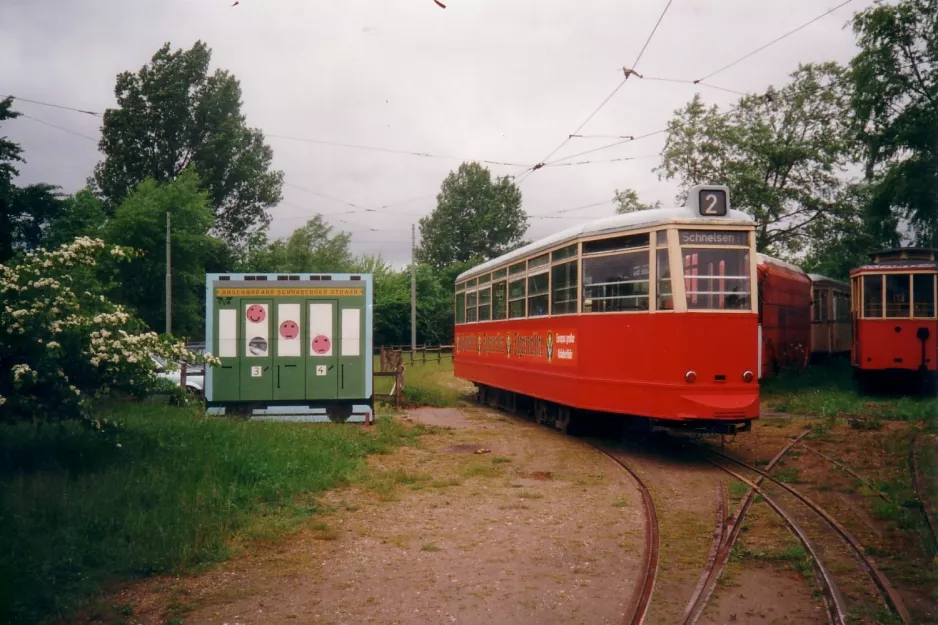 Schönberger Strand Beiwagen 4391 auf der Seitenbahn bei Museumsbahnhof Schönberger Strand (2001)