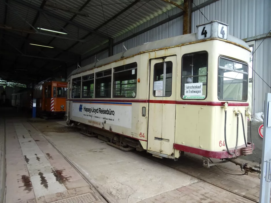 Schönberger Strand Beiwagen 64 innen Museumsbahnen (2019)