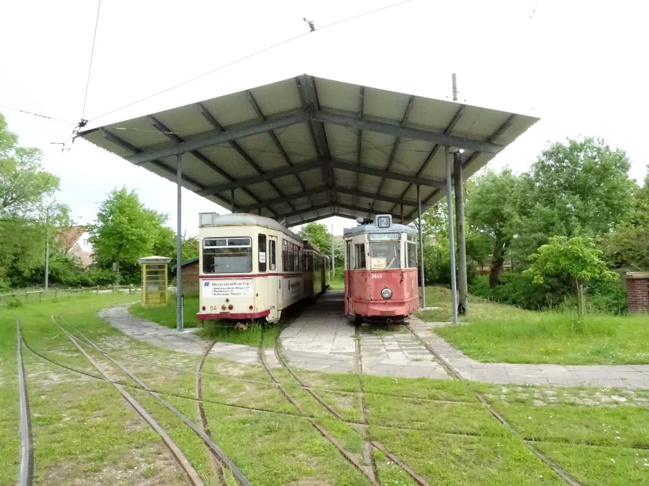 Schönberger Strand Beiwagen 64 innen Tramport (2017)