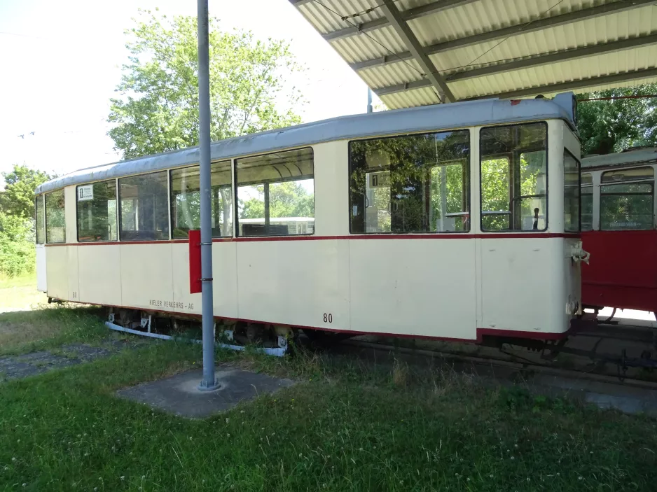 Schönberger Strand Beiwagen 80 innen Tramport (2023)