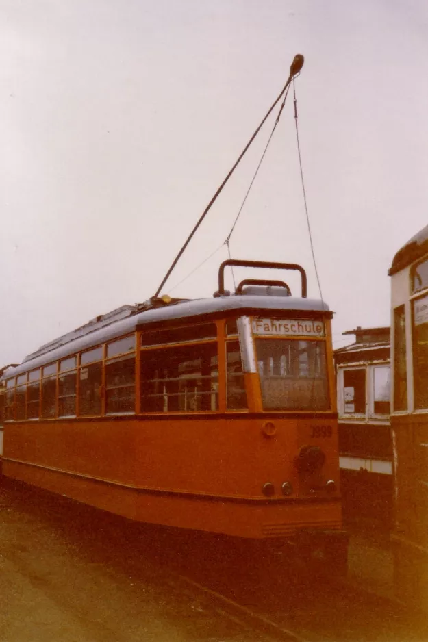 Schönberger Strand Fahrschulwagen 3999 auf der Seitenbahn bei Museumsbahnen Schönberger Strand (1988)