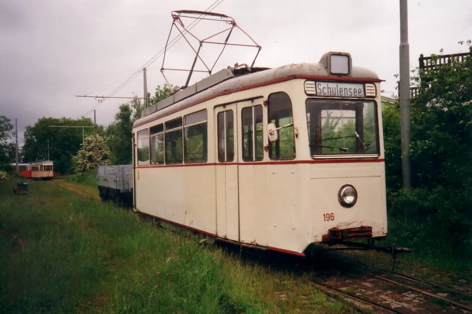 Schönberger Strand Museumslinie mit Triebwagen 196 auf Museumsbahnen (2001)