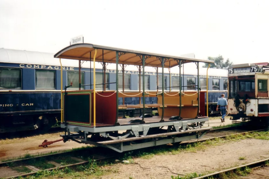 Schönberger Strand Offen Beiwagen 93 auf der Seitenbahn bei Museumsbahnen Schönberger Strand (1994)
