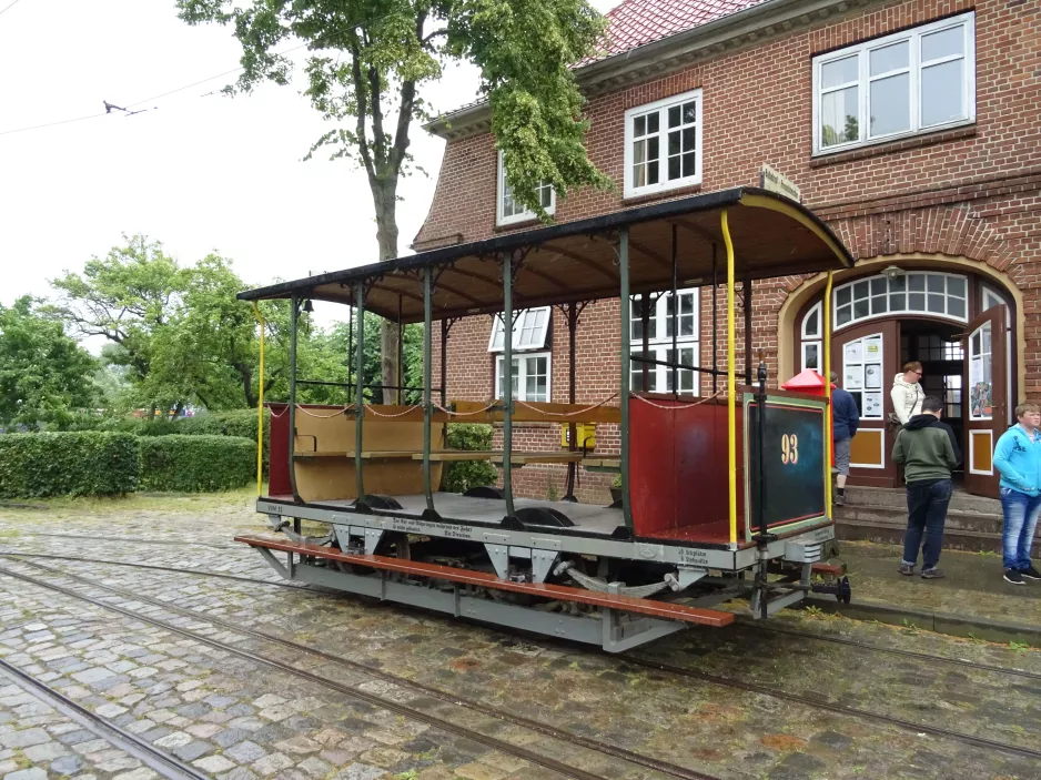 Schönberger Strand Offen Beiwagen 93 vor Museumsbahnhof (2019)