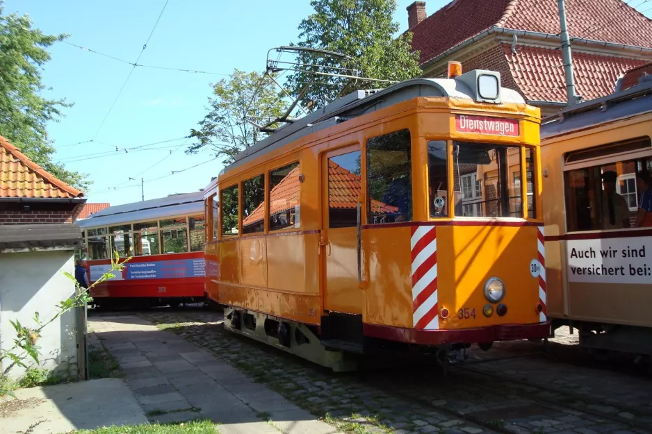 Schönberger Strand Schleifwagen 354 vor Museumsbahnhof (2007)