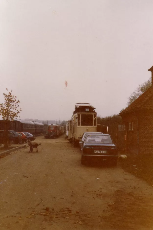 Schönberger Strand Triebwagen 140 der Eingang zu Museumsbahnen Schönberger Strand (1988)