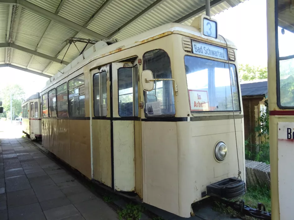 Schönberger Strand Triebwagen 195 innen Tramport (2023)