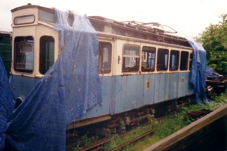 Schönberger Strand Triebwagen 2977 am Museumsbahnen (2001)