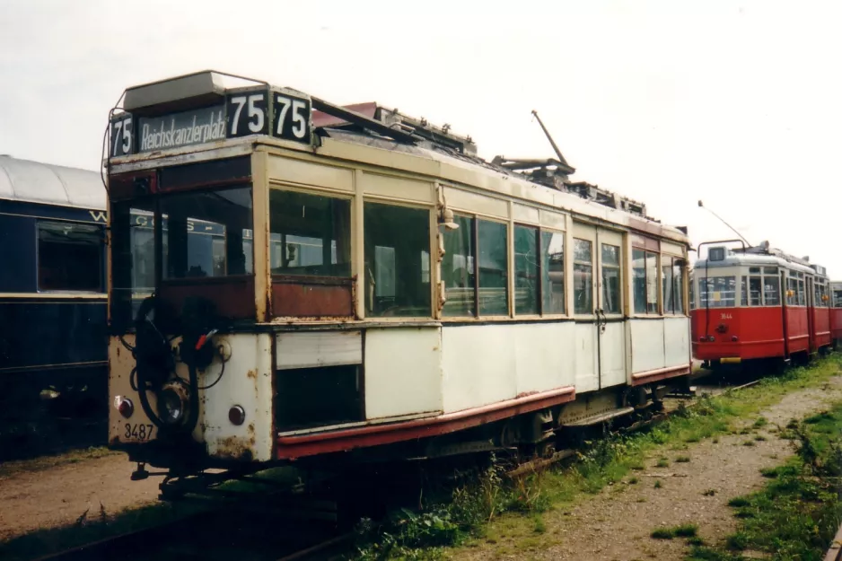 Schönberger Strand Triebwagen 3487 am Museumsbahnen (1994)