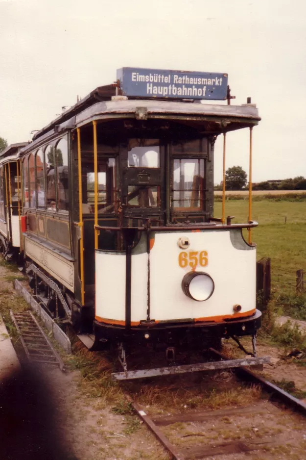 Schönberger Strand Triebwagen 656 am Museumsbahnen (1981)