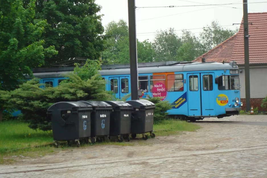 Schöneiche bei Berlin Gelenkwagen 48 am Rahnsdörfer Str. (2013)