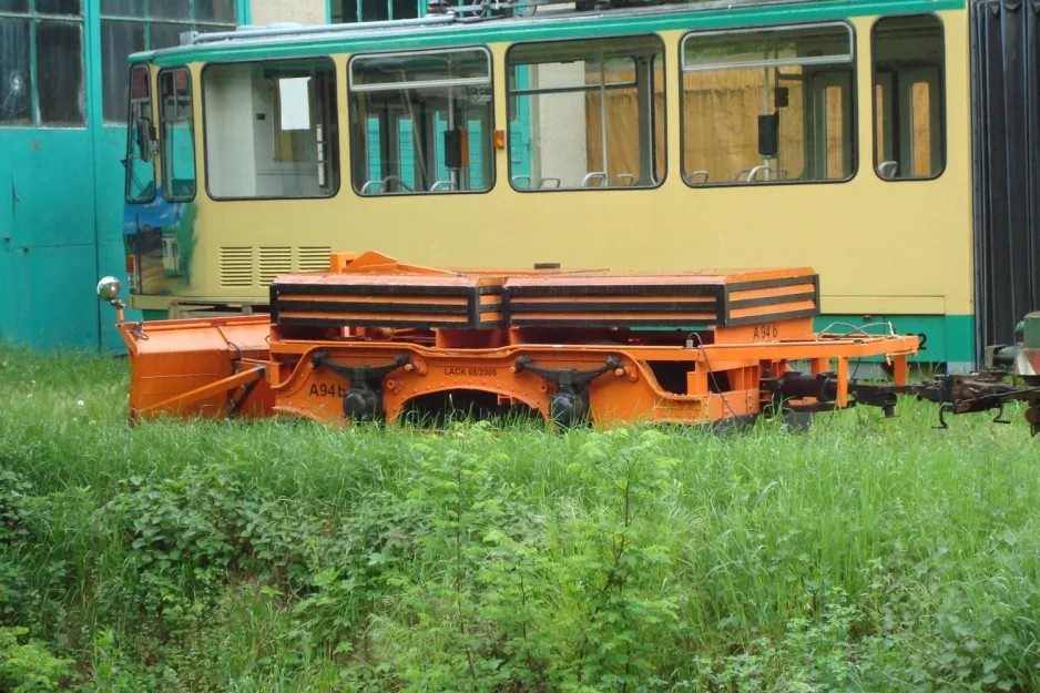 Schöneiche bei Berlin Schneepflug A94 am Rahnsdörfer Str. (2013)