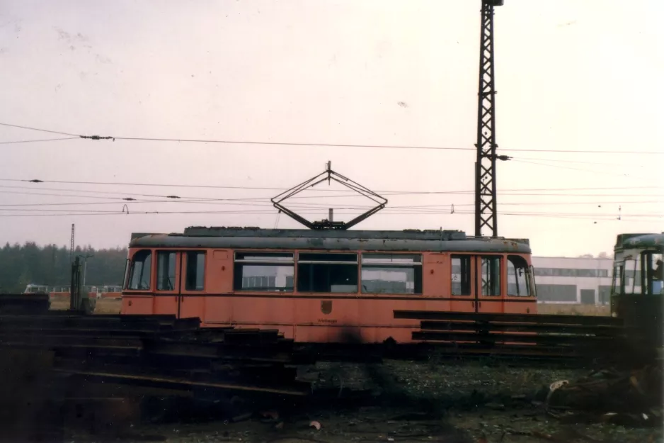 Schwerin Arbeitswagen A2 am Ludwigsluster Chaussee (1987)