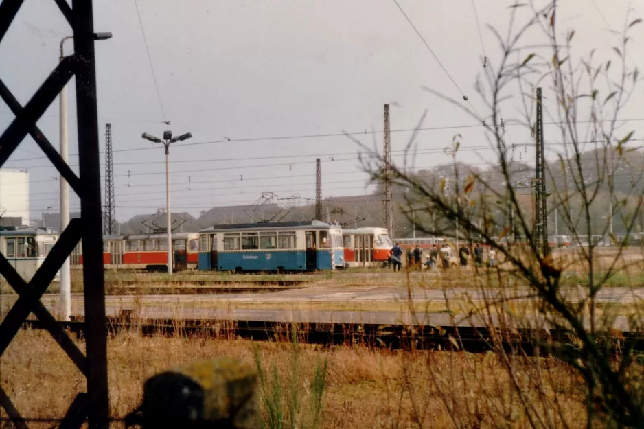 Schwerin Werkstattwagen 6 am Ludwigsluster Chaussee (1987)