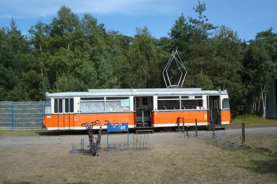 Seebad Prora, Rügen Triebwagen 218 036-7 draußen Oldtimer Museum (2010)