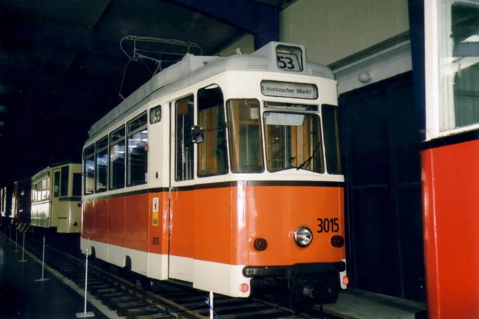 Seebad Prora, Rügen Triebwagen 3015 im Oldtimer Museum (2006)