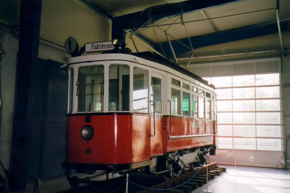 Seebad Prora, Rügen Triebwagen 48 im Oldtimer Museum (2006)