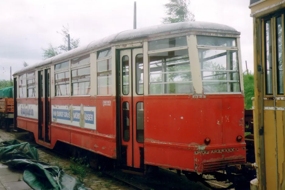 Skjoldenæsholm Beiwagen 4384 am Valby Gamle Remise (2006)