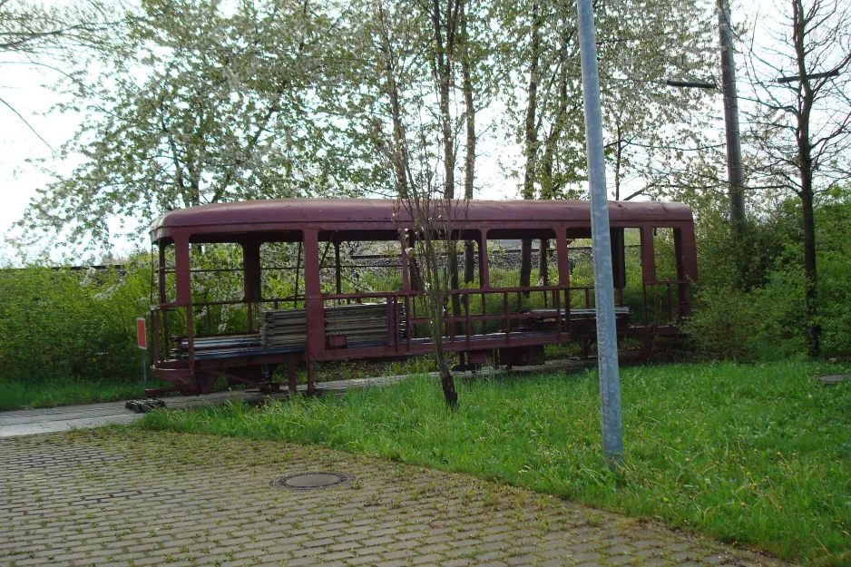 Skjoldenæsholm Gelenkwagen 815 am Depot Zoitzbergstr. (2014)