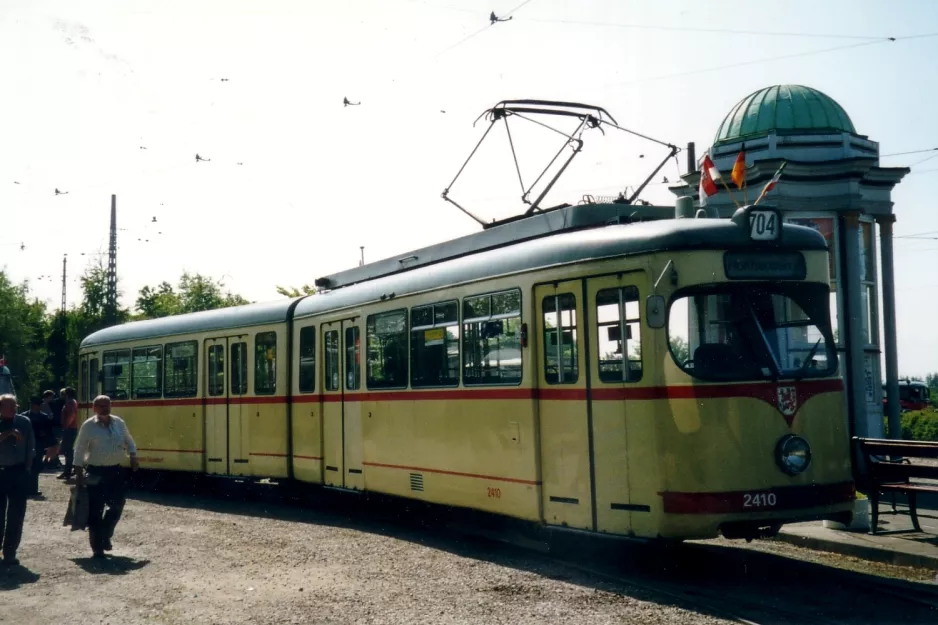 Skjoldenæsholm Normalspur mit Gelenkwagen 2410 (2003)