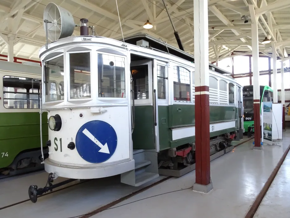 Skjoldenæsholm Schleifwagen S1 im Valby Gamle Remise (2024)