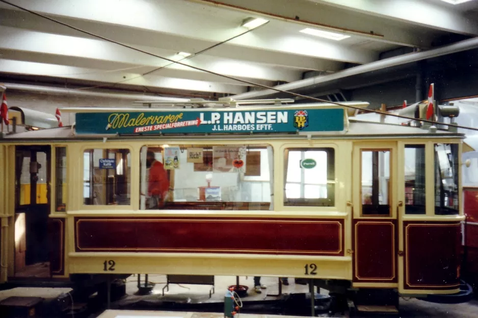 Skjoldenæsholm Triebwagen 12 auf Billedskærervej 13 (1992)