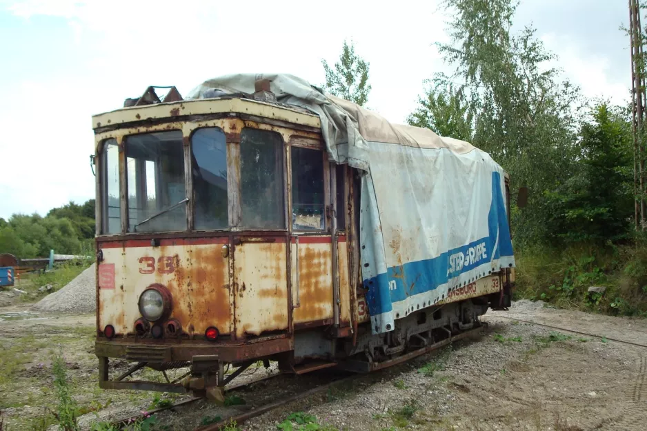 Skjoldenæsholm Triebwagen 33 vor Valby Gamle Remise (2008)