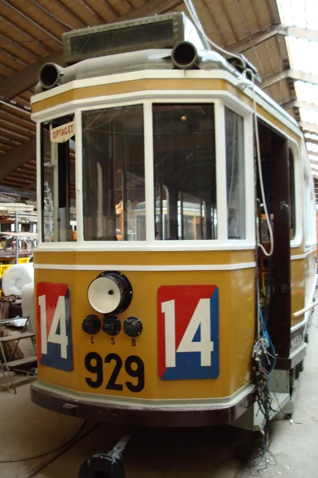 Skjoldenæsholm Triebwagen 929 auf Das Straßenbahnmuseum (2007)