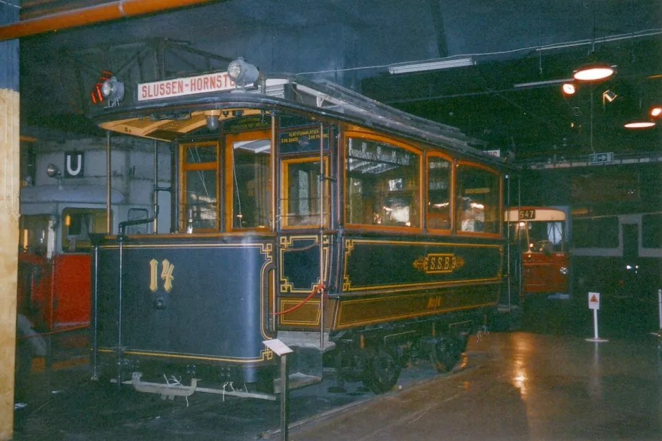 Stockholm Triebwagen 14 auf Tegelviksgatan 22 (2005)