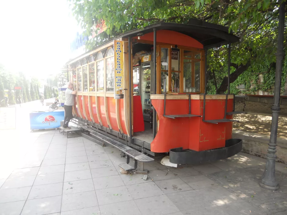 Tiflis Pferdestraßenbahnwagen im Tbilisi (2014)