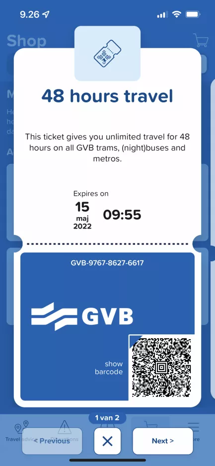 Touristenkarte: Amsterdam (2022)