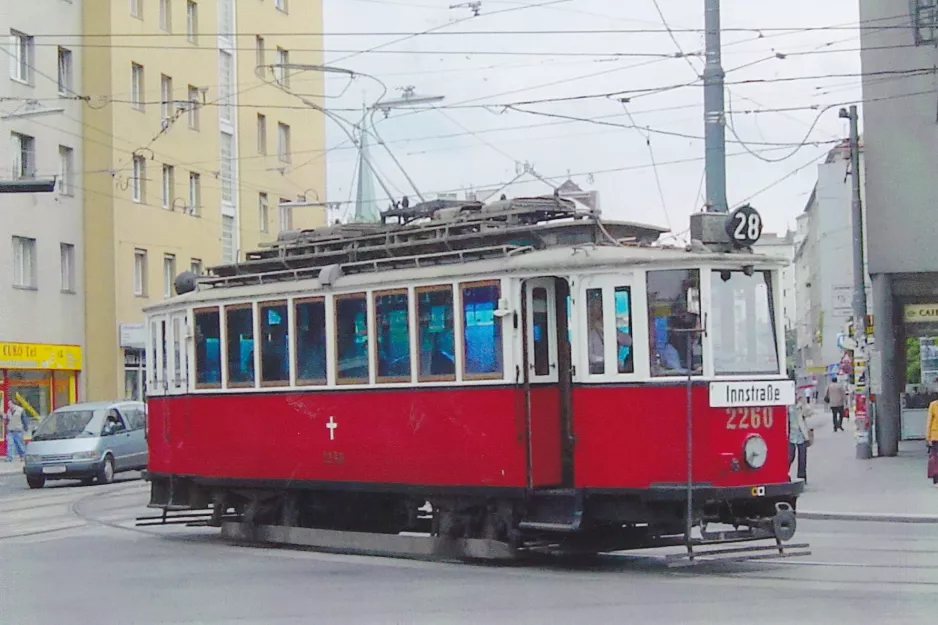 Wien Triebwagen 2260 am Betriebsbahnhof Brigittenau (2005)