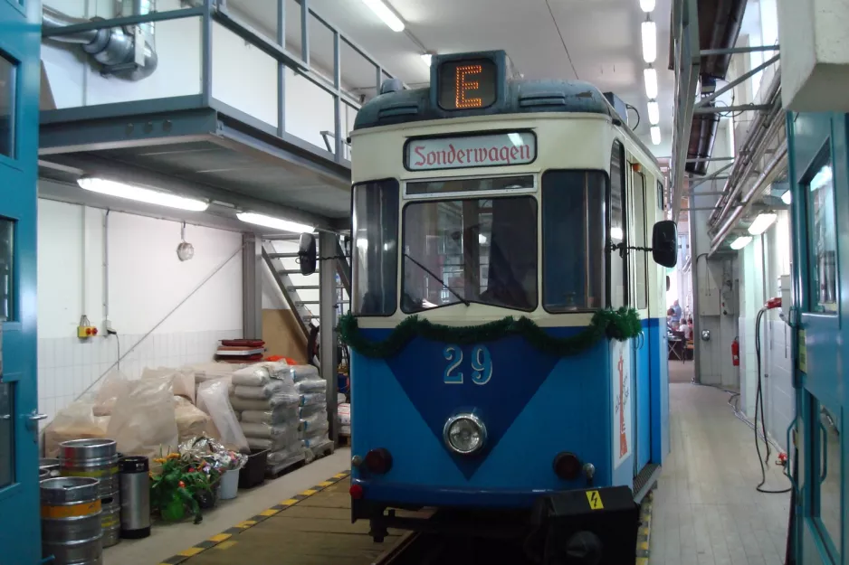 Woltersdorf Triebwagen 29 innen Woltersdorfer Straßenbahn (2013)