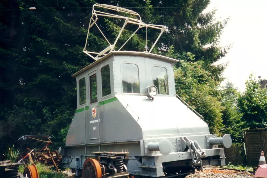 Wuppertal Motorgüterwagen 601 vor Bergischen Museumsbahnen (2002)
