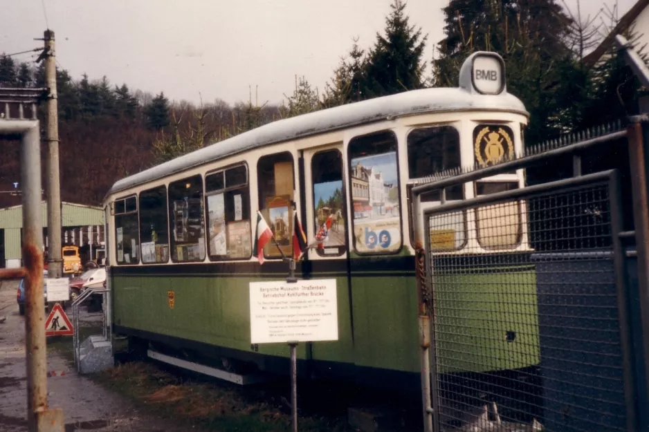 Wuppertal vor Bergischen Museumsbahnen (1988)