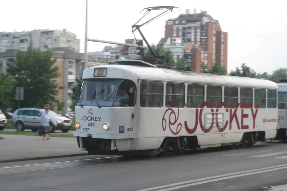 Zagreb Triebwagen 432 auf Maksimirska cesta (2008)