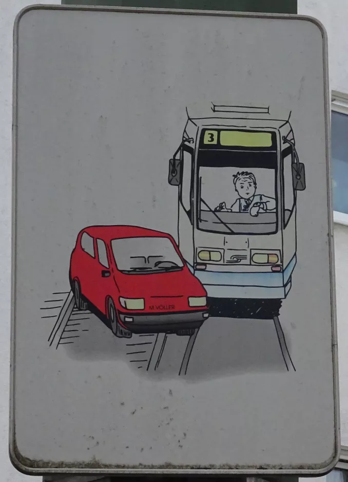 Zeichen: Bielefeld auf Nikolaus-Durkopp-Straße (2020)
