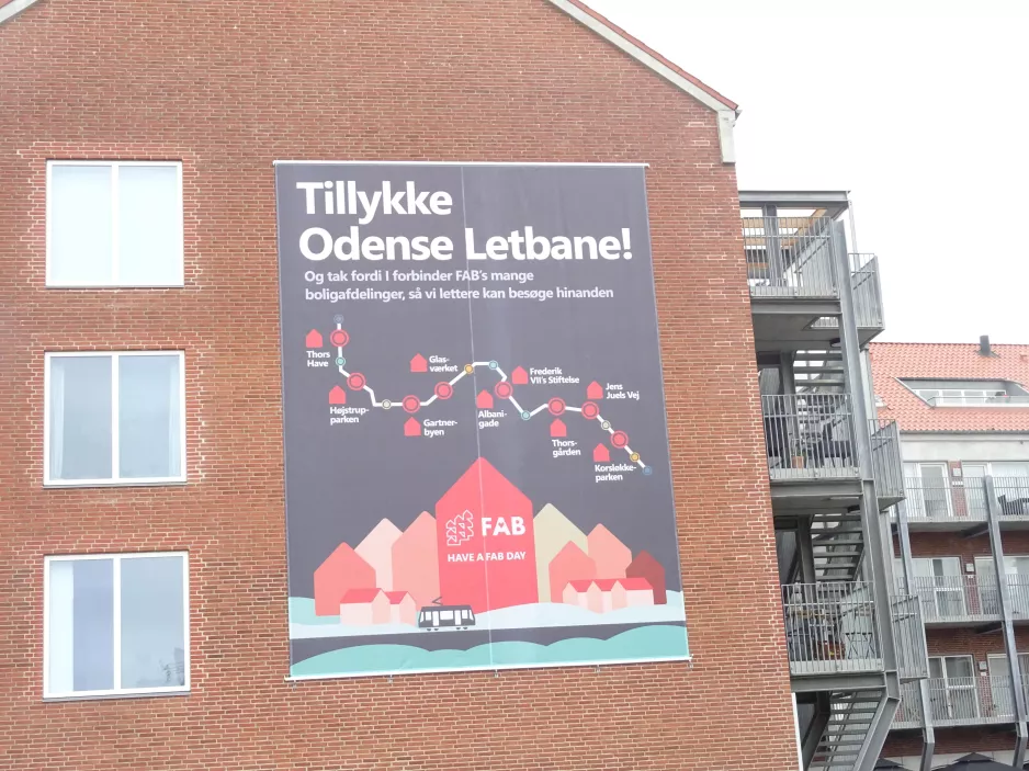 Zeichen: Odense auf Vestre Stationsvej (2022)