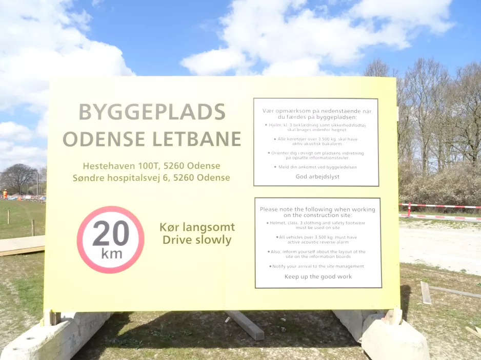 Zeichen: Odense Letbane  am Kontrol centret (2019)