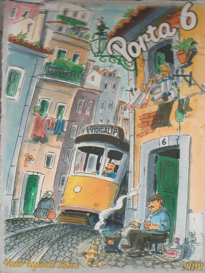 Zeichnung: Lissabon (2012)