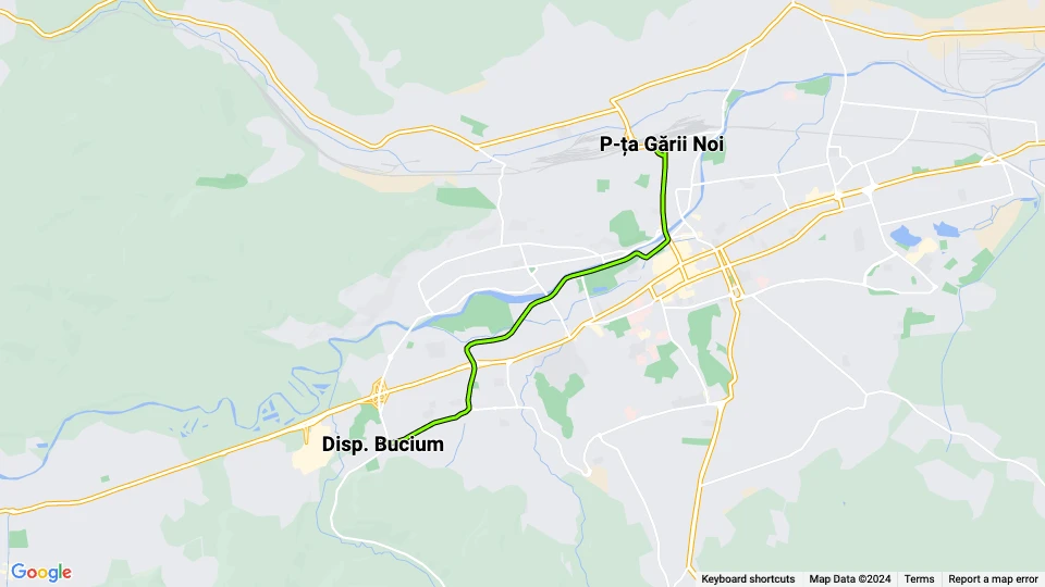 Compania de Transport Public Cluj-Napoca (CTP) Linienkarte