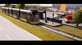 3D-gedruckte Stadtbahn Odense – Stadler Variobahn in H0