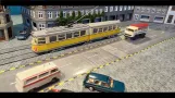 3D printed Copenhagen Duewag tram in H0