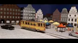 3D printed Flensburg tram in H0