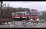 Das Eisenbahnmuseum - Prag 7079 kommt