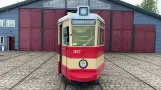 Fahrzielanzeige Hamburger Straßenbahn V6E
