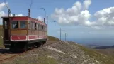 fullHD Isle of Man Snaefell electric Railway 2036ft 7th August 2014