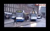 GVB trams door Amsterdam - Tram / Straßenbahn / Tramway - Amsterdam