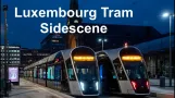 Luxemburger Seitenszene - Luxemburger Straßenbahn-Seitenszene