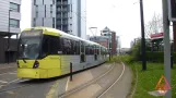 Manchester Trams: Eccles to Centre (St Peters Square)